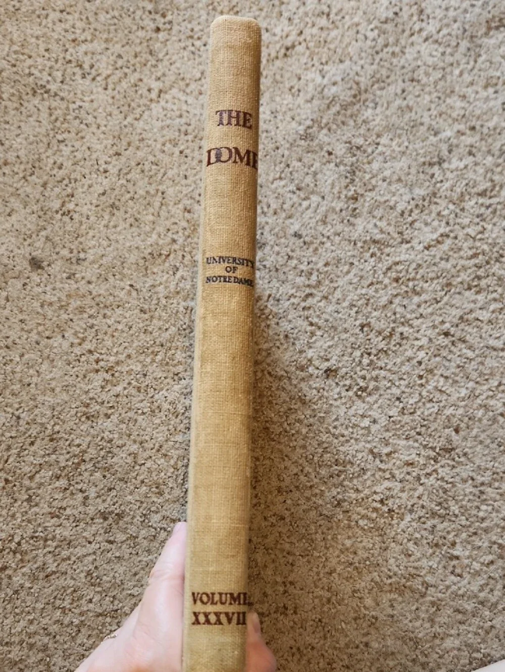 The University of Notre Dame 1842-1942 Hardcover YearBook